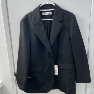 NWT ZARA BLACK BLAZER